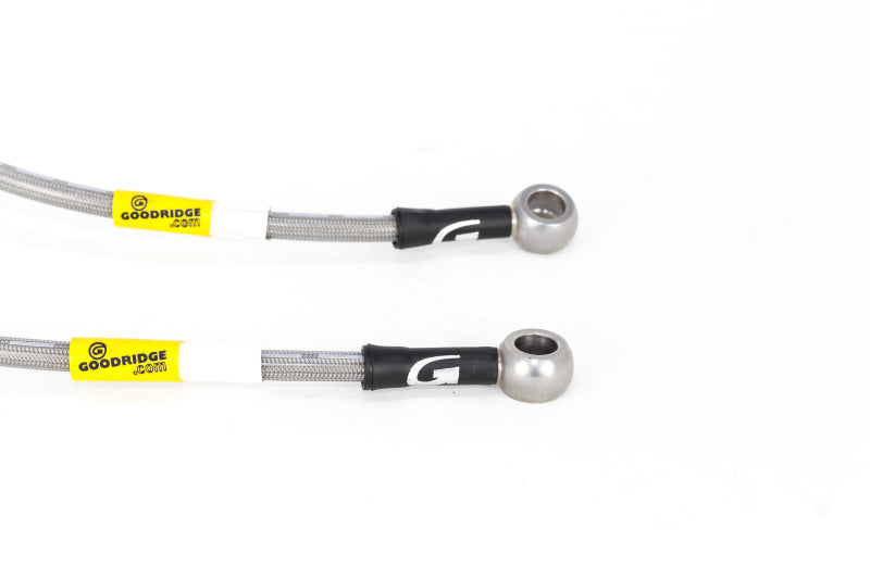 Conduites de frein en acier inoxydable Goodridge G-Stop pour Ford Mustang 2015 tous modèles