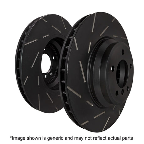 Disques de frein avant rainurés USR EBC 95-02 Jaguar XJR 4.0 Supercharged (Brembo)