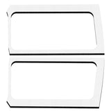 DEI 18-23 Jeep Wrangler JL 2 portes Boom Mat Garniture de lunette arrière - 2 pièces - Blanc