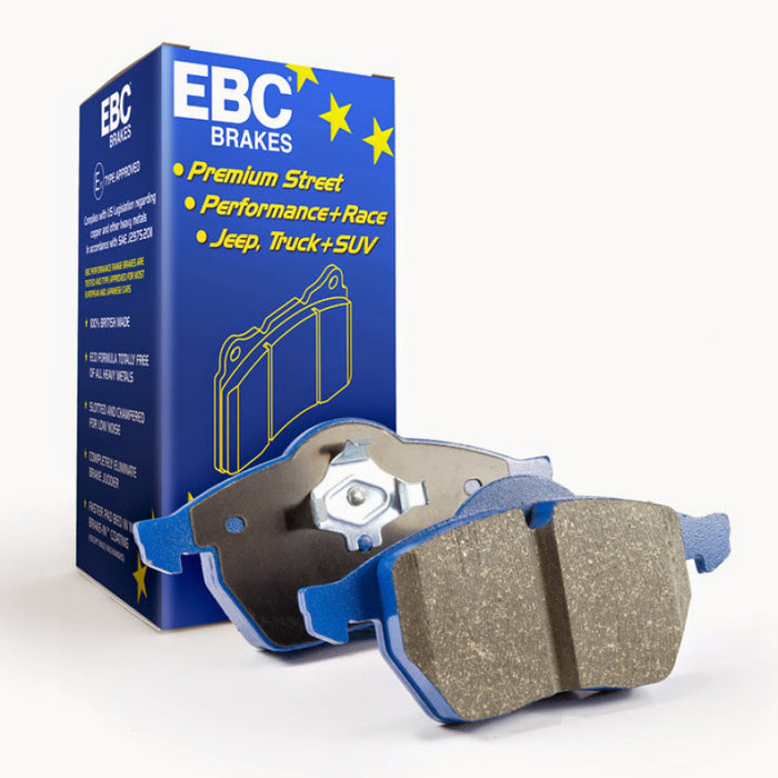 EBC 04-12 Aston Martin DB9 5.9 Bluestuff Rear Brake Pads