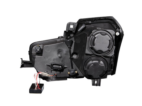 ANZO 2003-2007 Cadillac CTS Projector Headlights w/ Halo Black