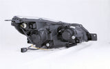 Phares de projecteur ANZO 2010-2014 Subaru Outback avec barre en U noire