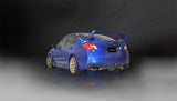 Échappement Cat Back pour Subaru WRX Corsa 2015, embouts Quad noirs de 3,5 pouces *Sport*