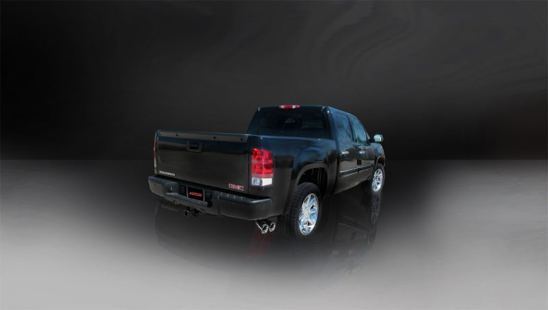 Corsa 09-09 Chevrolet Silverado Crew Cab/Short Bed 1500 4.8L V8 Échappement sport poli Cat-Back