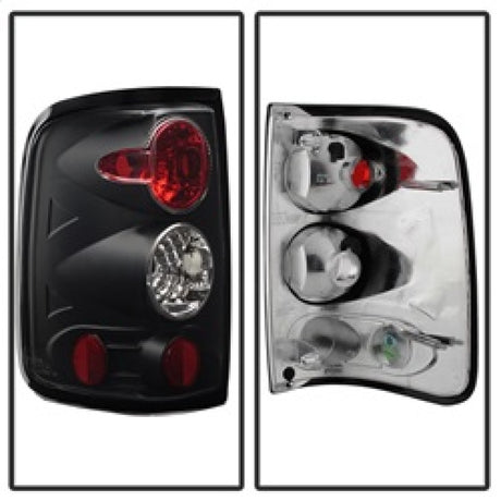 Feux arrière Spyder Ford F150 côté 04-08 (ne convient pas aux modèles Heritage et SVT) Euro Blk ALT-YD-FF15004-BK