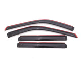 Déflecteurs de vitres avant et arrière AVS 11-18 Ford Explorer Ventvisor 4 pièces - Fumé