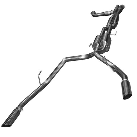 Kooks 11-14 Ford Raptor SVT 6.2L 4V Ext Cab 3in VERT Cat X-Pipe Kooks HDR Req