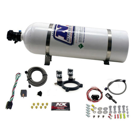 Kit de plaque d'azote Nitrous Express Ford 3,5 L/3,7 L V6 avec bouteille de 15 lb