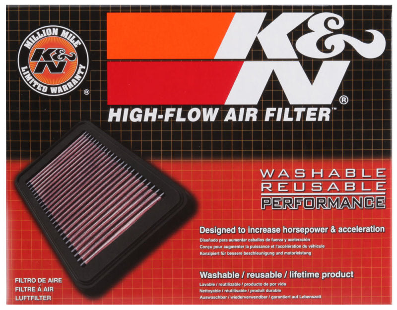 Filtre à air K&amp;N Kawasaki ZX7 Ninja 89-90