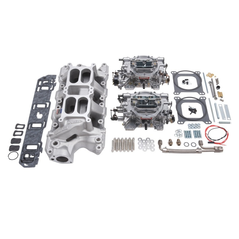 Edelbrock Dual Quad Kit RPM Air-Gap 289-302 Ford