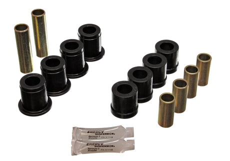 Ensemble de bagues de bras de suspension avant noires pour Nissan Pathfinder 2WD/4WD 87-95 Energy Suspension