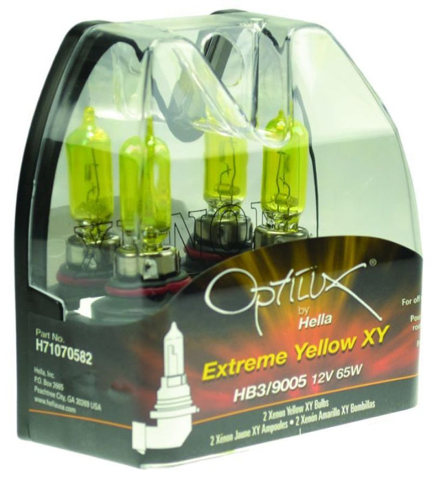 Ampoule jaune xénon Hella Optilux HB3 9005 12V/65W XY