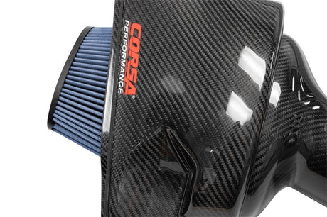 Admission en fibre de carbone MaxFlow Corsa 15-19 Corvette C7 Z06 avec filtre huilé