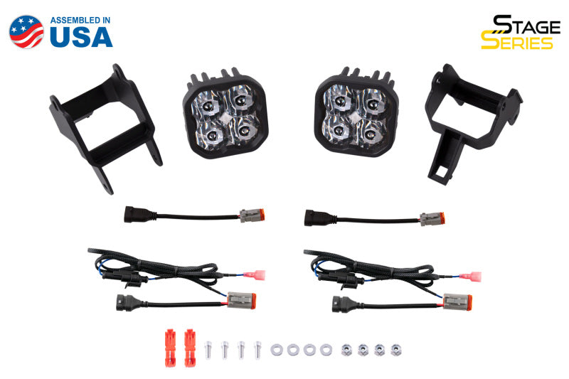 Kit Diode Dynamics SS3 Max Type SDX ABL - Brouillard SAE jaune