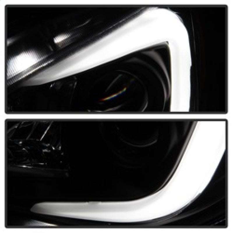 Phares de projecteur Spyder Subaru WRX 06-07 - Modèle HID uniquement - Noir PRO-YD-SWRX06-HID-LBDRL-BK