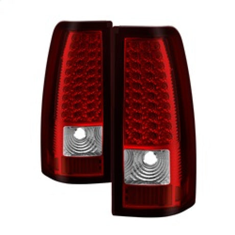 Feux arrière à LED Xtune Chevy Silverado 1500/2500/3500 03-06 Rouge clair ALT-ON-CS03-LED-RC