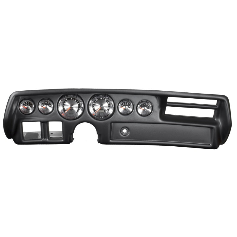 Kit de jauges American Muscle Autometer 6 pièces Chevelle/Malibu 70-72 Tachymètre/Mph/Carburant/Huile/Poids/Volt