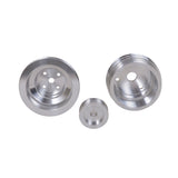 Kit de poulie de transmission inférieure BBK 85-97 GM Truck 305 350 - Aluminium CNC léger (3 pièces)