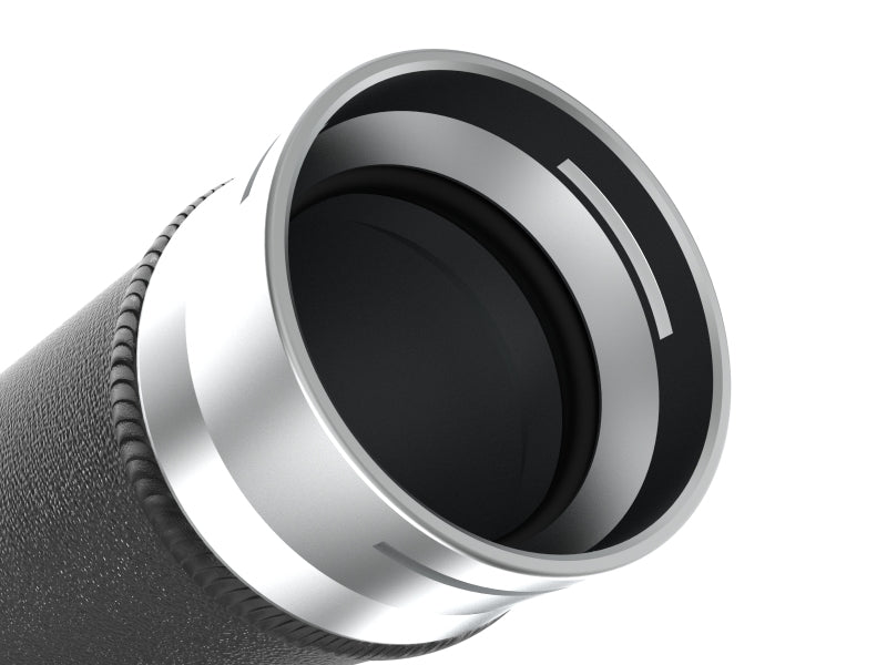 Tuyau de charge à chaud en aluminium aFe BladeRunner 2-1/2 po noir 22-23 Subaru WRX H4-2.4L (t)