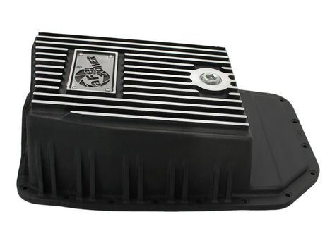 Carter de transmission de puissance aFe usiné noir 09-14 Ford 6R80 F-150 Trucks