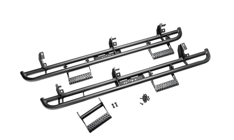 Système de marchepieds N-Fab RKR 2022 Nissan Frontier CC (tous les lits) Gaz SRW - Longueur de la cabine - Tex. Noir - 1,75 po