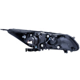 ANZO 2013-2015 Honda Accord (4dr ONLY) Projector Headlights w/ U-Bar Black