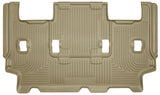 Revêtement de sol Husky Liners 07-10 Ford Expedition/Lincoln Navigator WeatherBeater 3e rangée beige