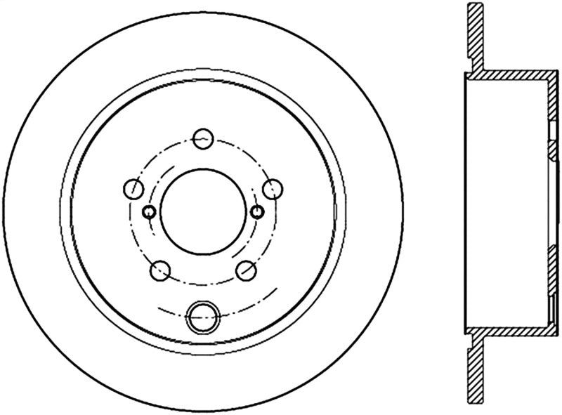 Disque de frein sport percé StopTech