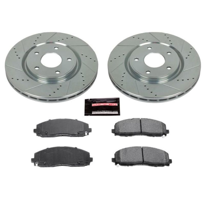 Kit de freins sport Power Stop 17-19 Chrysler Pacifica Z23 Evolution avant