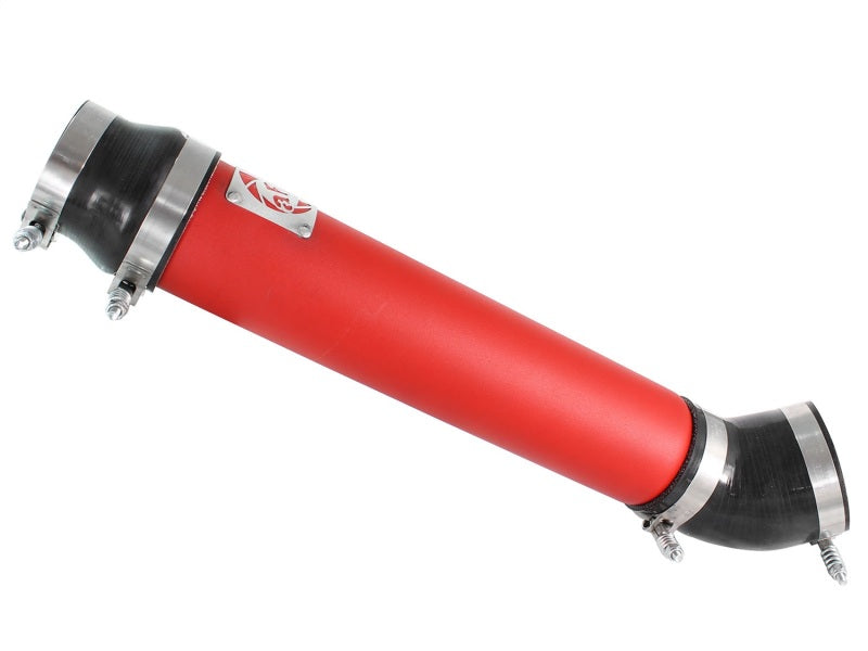 Tube de refroidisseur intermédiaire aFe Bladerunner côté froid 3,5 po 94-02 Dodge Trucks 5,9 L - Rouge