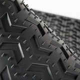 Revêtement de plancher avant Rugged Ridge noir pour Chevrolet / GMC Colorado / Canyon à cabine allongée 2015-2019