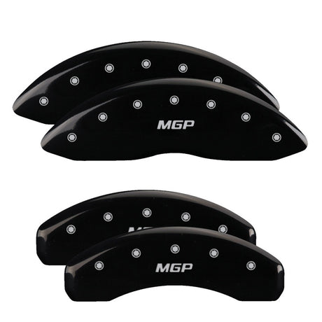 Couvre-étriers MGP 4 gravés avant et arrière bloc/chargeur finition jaune noir ch