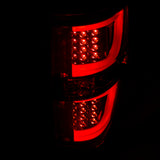 Feux arrière à LED ANZO 2009-2013 Ford F-150 Rouge/Clair