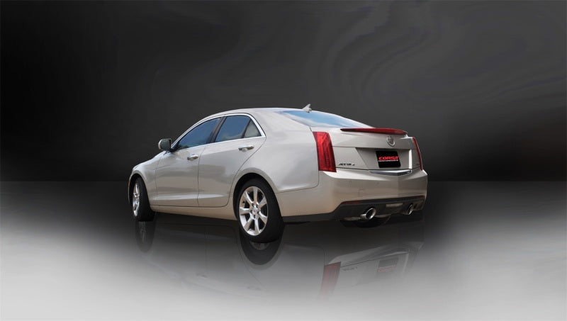 Corsa 13-14 Cadillac ATS Sedan 2.0LA/T Échappement arrière sport poli double Cat-Back