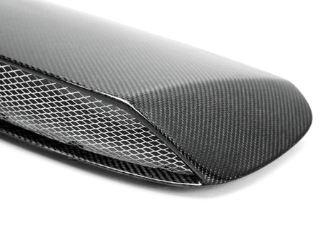 Écope de capot CF de style CWIII pour Subaru Impreza WRX STI 08-10 de Seibon - Compatible uniquement avec le capot d'origine (pas avec le capot Seibon)