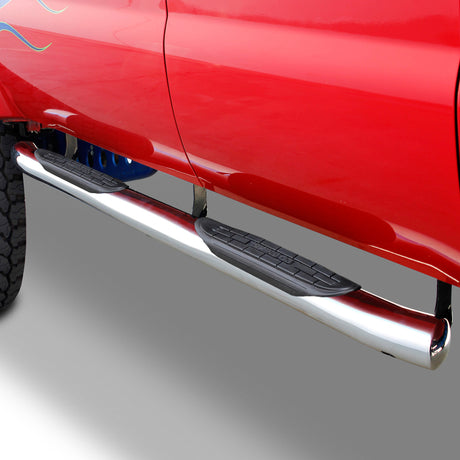 Marchepieds latéraux Go Rhino 15-19 Chevrolet/GMC Silverado/Sierra 2500/3500HD CC Diesel série 415 - Poli