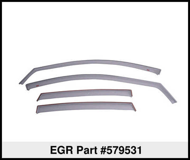 Pare-soleils avant/arrière EGR 13-17 Honda Accord, fumé foncé