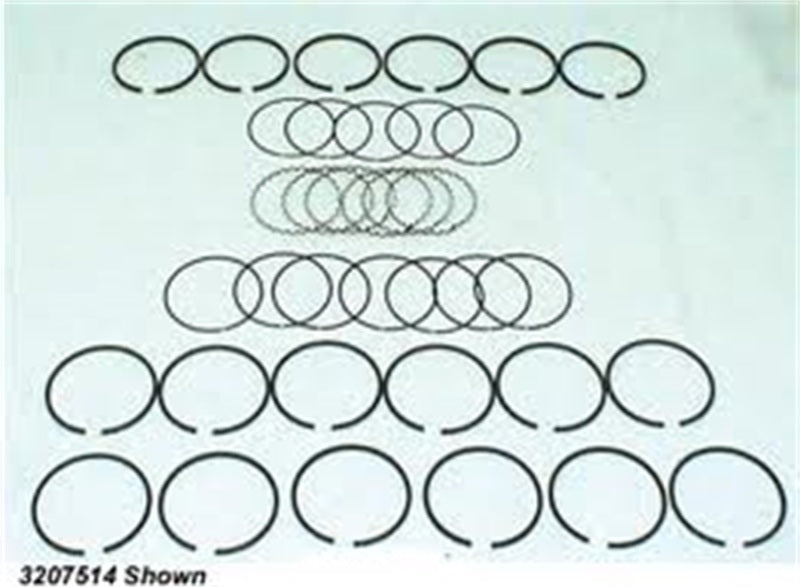Jeu de segments de piston Omix .020 71-75 modèles Jeep CJ