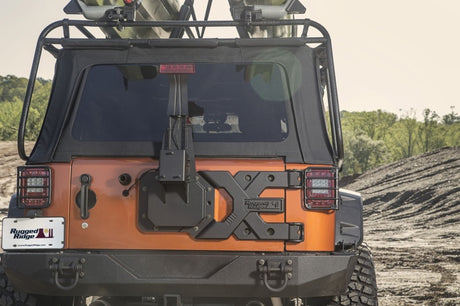 Kit de porte-pneus Rugged Ridge Spartacus HD 07-18 Jeep Wrangler