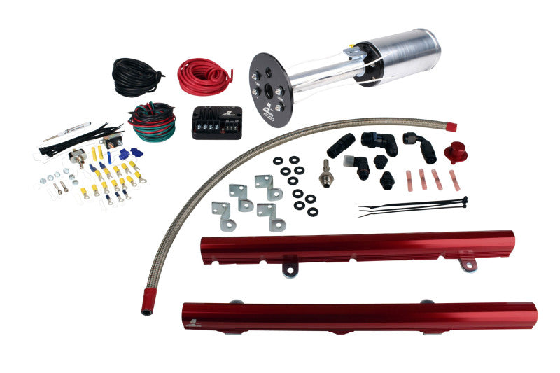 Système de carburant pour Corvette C6 Aeromotive - Rails A1000/LS3/PSC/Raccords