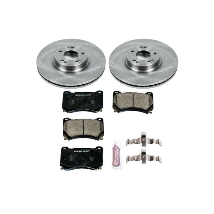 Kit de freins avant Power Stop Autospecialty pour Hyundai Genesis 09-14