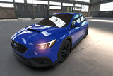 Bavette garde-boue Rally Armor 2022 Subaru WRX noire UR avec logo bleu