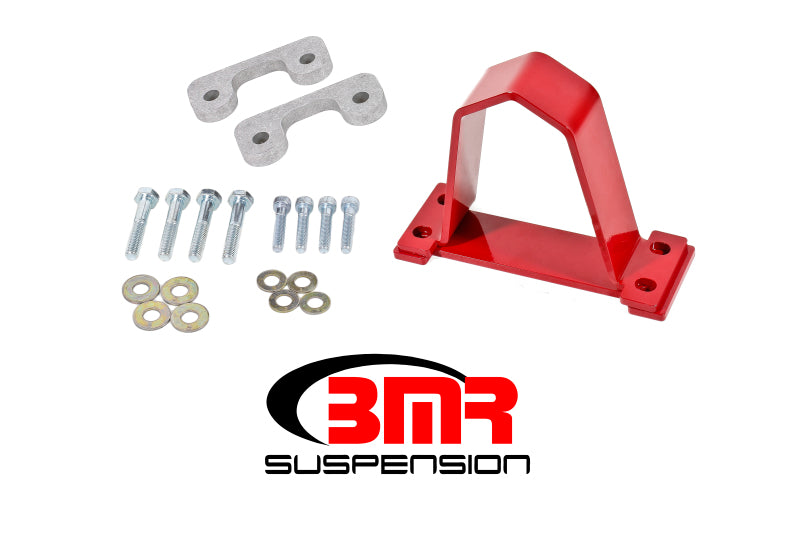 BMR 16-17 6th Gen Camaro Front Driveshaft Safety Loop - Red BMR Suspension