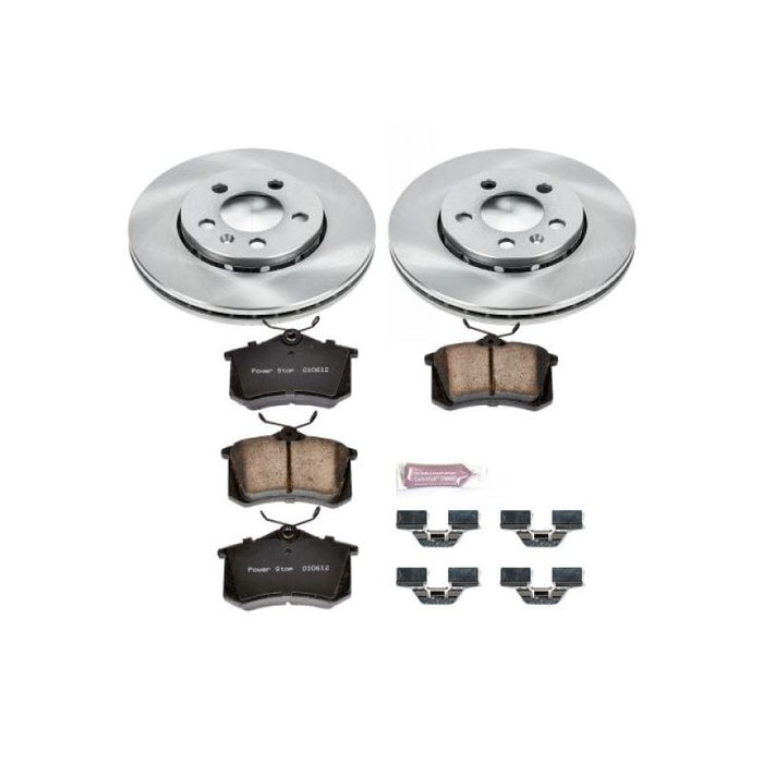 Kit de freins arrière Power Stop Autospecialty pour Audi TT Quattro 00-06