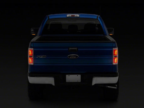 Feux clignotants à LED pour rétroviseurs latéraux de la série Axial de Raxiom 04-14 Ford F-150 - Fumés