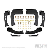 Marchepieds Westin 04-13 Chevy Silverado 1500 Crew Cab 2004-2013 HDX Drop Nerf - Noir texturé