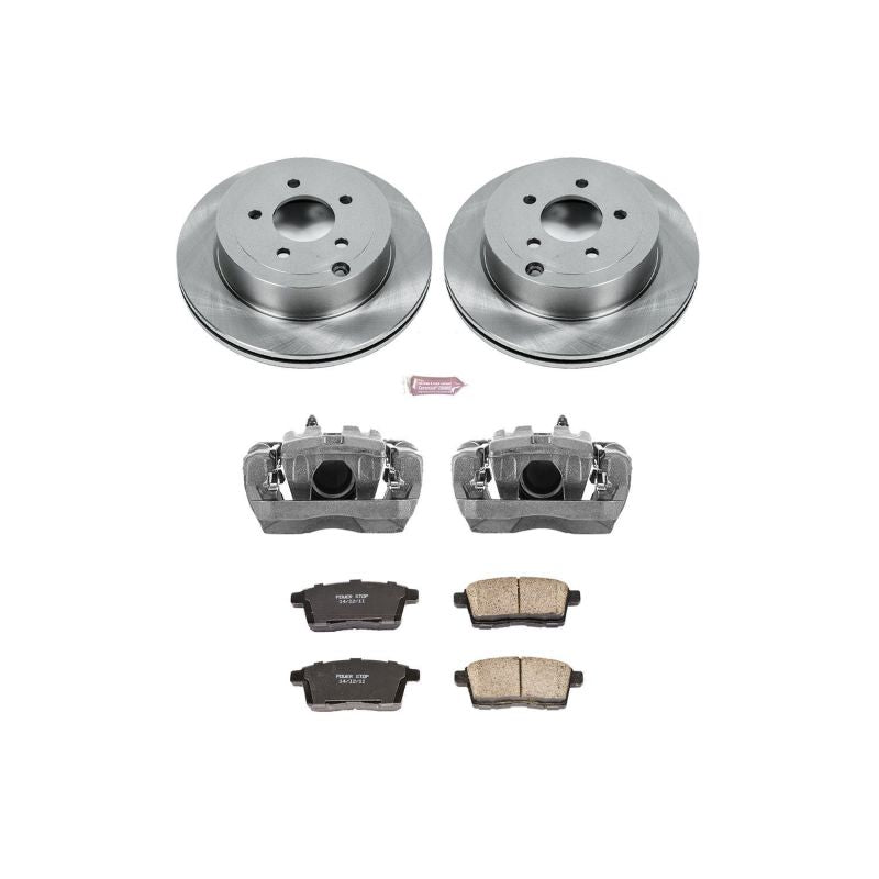 Kit de freins arrière Power Stop Autospecialty avec étriers pour Ford Edge 07-10