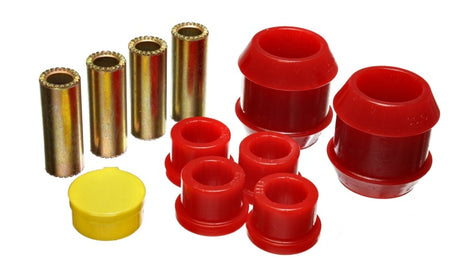 Ensemble de bagues de bras de suspension avant rouges Energy Suspension 00-05 Toyota Celica (doit réutiliser toutes les pièces métalliques)