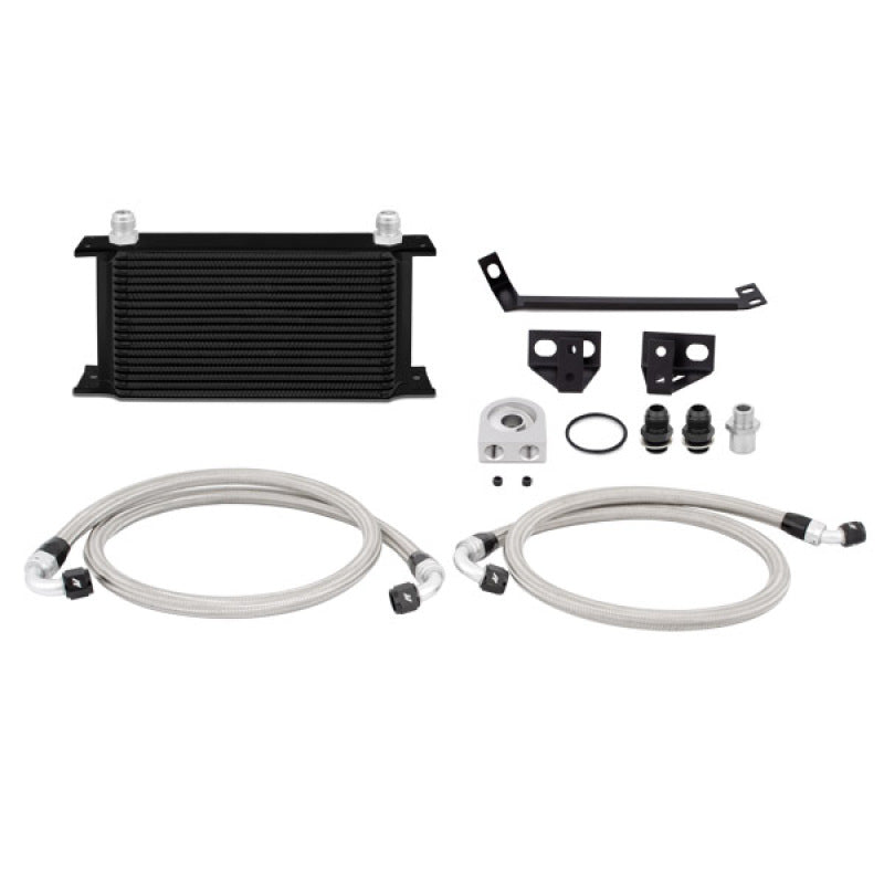 Kit de refroidisseur d'huile non thermostatique Mishimoto 15 Ford Mustang EcoBoost - Noir
