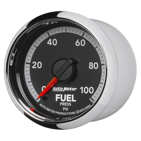 Jauge de pression de carburant électronique à balayage complet 0-100 PSI Autometer Factory Match 2 1/6 po Dodge Ram Gen 4